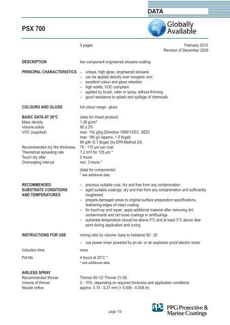 psx 700 data sheet|PRODUCTDATASHEET May3,2016(RevisionofOctober7,2015)。